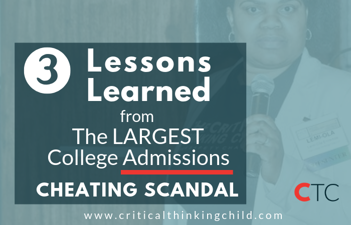Lessons Learned from the Largest College Admission Cheating Scandal