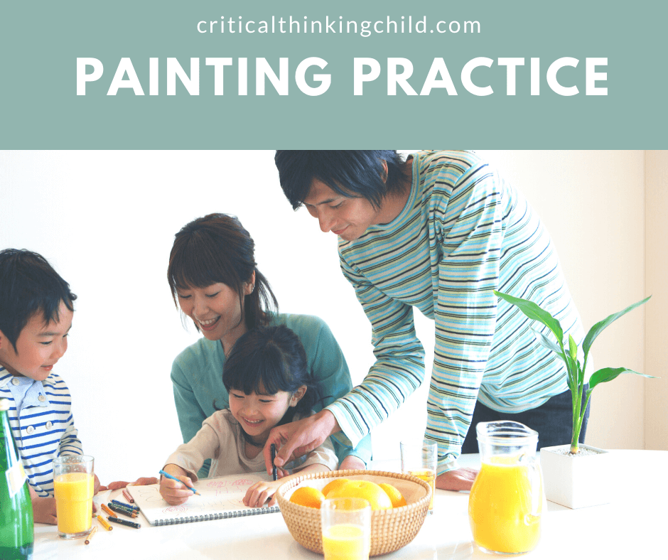 asian family painting 
