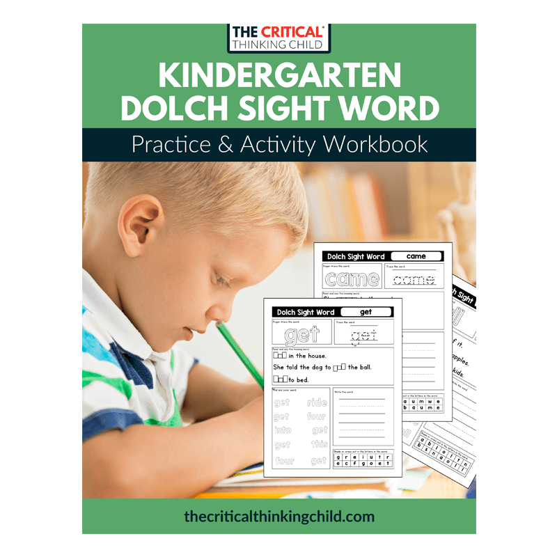 English Vocabulary Level 2 Dolch Sight Words Activity Workbook