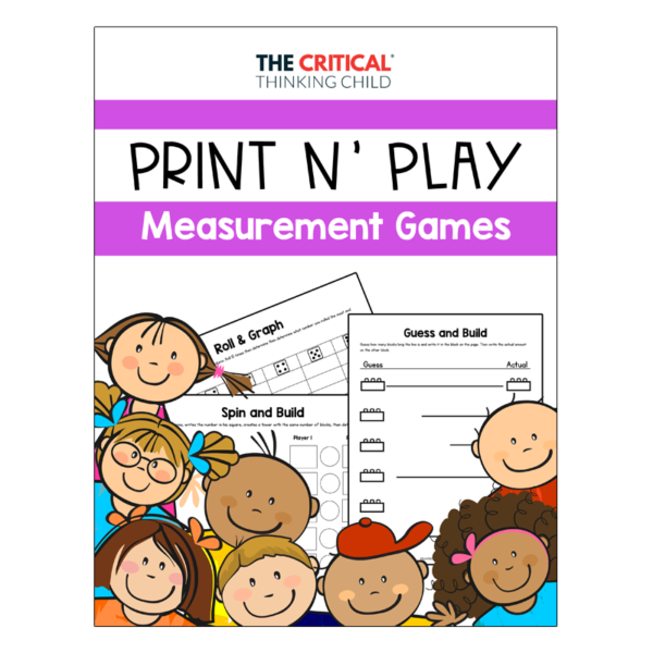 Print and Play Math Games – Measurement for ages 3-6 - The Critical Thinking Child